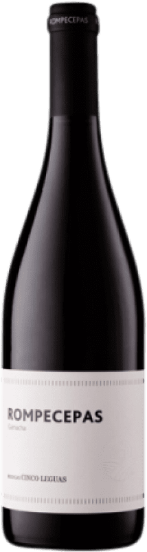 15,95 € Envoi gratuit | Vin rouge Cinco Leguas Rompecepas D.O. Vinos de Madrid Espagne Grenache Bouteille 75 cl