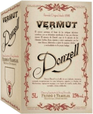 33,95 € Spedizione Gratuita | Vermouth Padró Donzell Rojo Catalogna Spagna Bag in Box 5 L