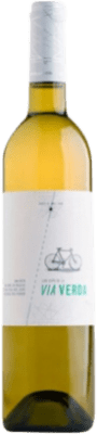 9,95 € Envio grátis | Vinho branco Vinyes del Convent Los Ceps de la Via Verda D.O. Terra Alta Espanha Grenache Branca, Viognier, Macabeo, Parellada Garrafa 75 cl