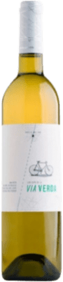 8,95 € Spedizione Gratuita | Vino bianco Vinyes del Convent Los Ceps de la Via Verda D.O. Terra Alta Spagna Grenache Bianca, Viognier, Macabeo, Parellada Bottiglia 75 cl