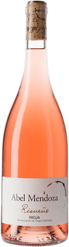 33,95 € Free Shipping | Rosé wine Abel Mendoza Risueño Rosado D.O.Ca. Rioja The Rioja Spain Bottle 75 cl