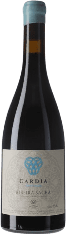 52,95 € Envío gratis | Vino tinto Damm Cardia Capitana D.O. Ribeira Sacra Galicia España Mencía Botella 75 cl
