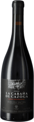129,95 € Free Shipping | Red wine Damm La Cabaña de Cazoga Cepas Centenarias D.O. Ribeira Sacra Galicia Spain Mencía Bottle 75 cl
