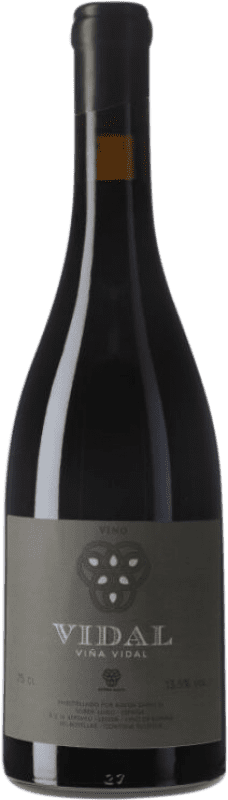 44,95 € Envío gratis | Vino tinto Damm Viña Vidal D.O. Ribeira Sacra Galicia España Botella 75 cl