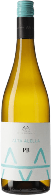 9,95 € Envío gratis | Vino Blanco Alta Alella AA D.O. Alella Cataluña España Pansa 75 cl