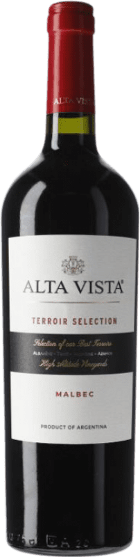 46,95 € Spedizione Gratuita | Vino Rosso Altavista Terroir Selezione I.G. Mendoza Mendoza Argentina Malbec Bottiglia 75 cl
