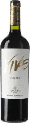 19,95 € 免费送货 | 红酒 Altavista Vive I.G. Mendoza 门多萨 阿根廷 Malbec 瓶子 75 cl