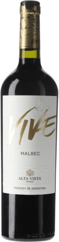 21,95 € Envoi gratuit | Vin rouge Altavista Vive I.G. Mendoza Mendoza Argentine Malbec Bouteille 75 cl