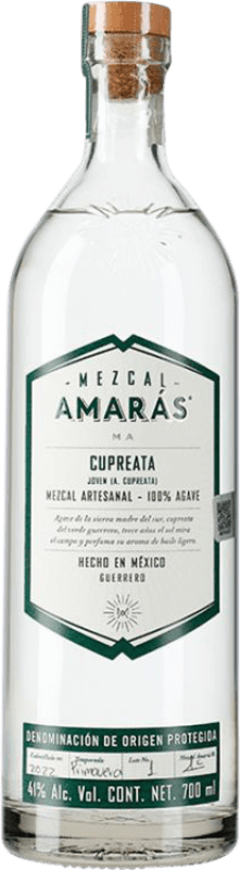 85,95 € Envio grátis | Mezcal Amaras Cupreata México Garrafa 70 cl