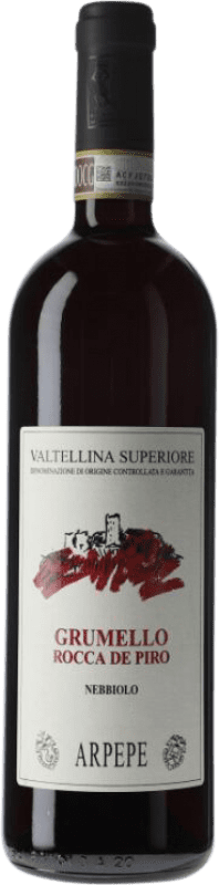 53,95 € Kostenloser Versand | Rotwein Ar.Pe.Pe. Roca de Piro I.G.T. Lombardia Lombardei Italien Nebbiolo 75 cl