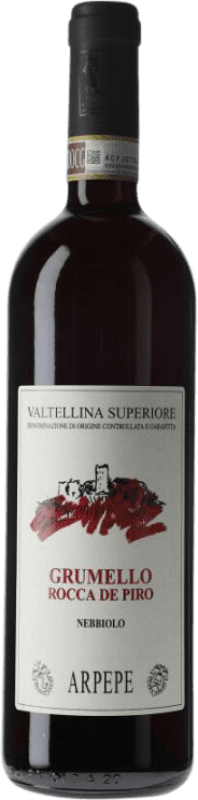 53,95 € Envio grátis | Vinho tinto Ar.Pe.Pe. Roca de Piro I.G.T. Lombardia Lombardia Itália Nebbiolo Garrafa 75 cl