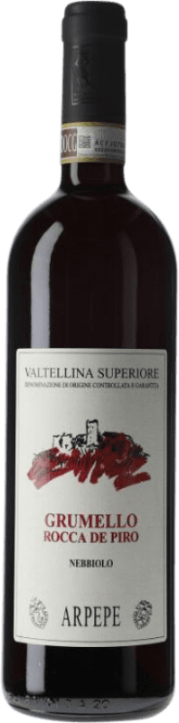 66,95 € Spedizione Gratuita | Vino rosso Ar.Pe.Pe. Roca de Piro I.G.T. Lombardia lombardia Italia Nebbiolo Bottiglia 75 cl