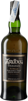119,95 € Envio grátis | Whisky Single Malt Ardbeg Uigeadail Islay Reino Unido Garrafa 70 cl