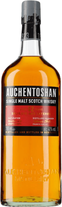 53,95 € Envío gratis | Whisky Single Malt Auchentoshan Lowlands Reino Unido 12 Años Botella 70 cl