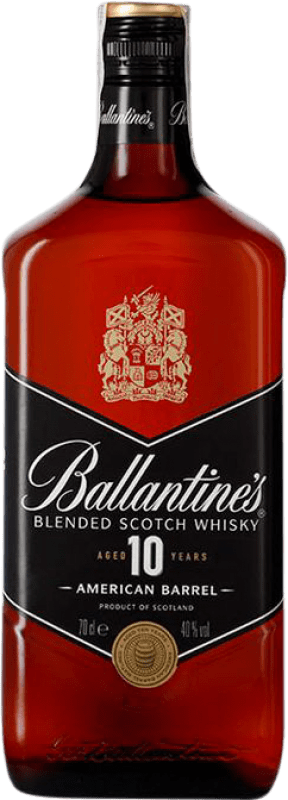 25,95 € Kostenloser Versand | Whiskey Blended Ballantine's Schottland Großbritannien 10 Jahre Flasche 70 cl