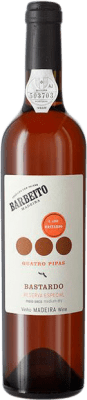 83,95 € Envío gratis | Vino dulce Barbeito Quatro Pipas I.G. Madeira Madeira Portugal Bastardo Botella Medium 50 cl