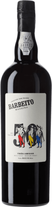 966,95 € 免费送货 | 甜酒 Barbeito Tres Amigos Medium Sweet I.G. Madeira 马德拉 葡萄牙 Tinta Negra 20 岁 瓶子 75 cl