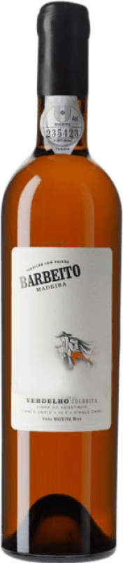 52,95 € Envio grátis | Vinho fortificado Barbeito I.G. Madeira Madeira Portugal Verdelho Garrafa Medium 50 cl