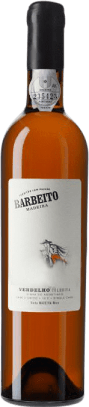 41,95 € Envio grátis | Vinho Generoso Fortificado Barbeito I.G. Madeira Madeira Portugal Verdello Garrafa Medium 50 cl