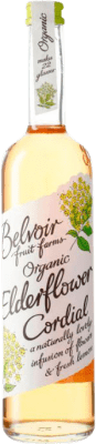 98,95 € 免费送货 | 盒装6个 饮料和搅拌机 Belvoir Elderflower Cordial Organic 英国 瓶子 Medium 50 cl 不含酒精