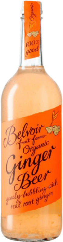 7,95 € 免费送货 | 饮料和搅拌机 Belvoir Ginger Beer Organic 英国 瓶子 75 cl