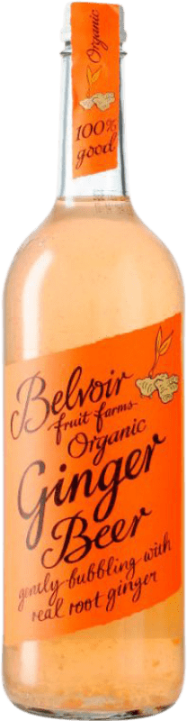 7,95 € Envío gratis | Refrescos y Mixers Belvoir Ginger Beer Organic Reino Unido Botella 75 cl