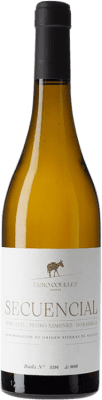 14,95 € Envío gratis | Vino blanco Fabio Coullet Secuencial D.O. Sierras de Málaga Andalucía España Moscatel de Alejandría, Pedro Ximénez, Doradilla Botella 75 cl