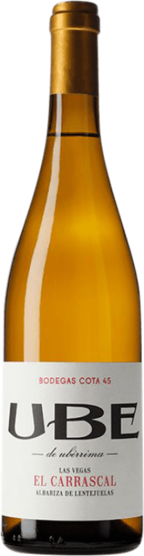 59,95 € Envoi gratuit | Vin blanc Cota 45 Ube Carrascal I.G.P. Vino de la Tierra de Cádiz Andalousie Espagne Palomino Fino Bouteille 75 cl