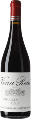 11,95 € Envio grátis | Vinho tinto Norte de España - CVNE Viña Real Crianza D.O.Ca. Rioja La Rioja Espanha Garrafa 75 cl