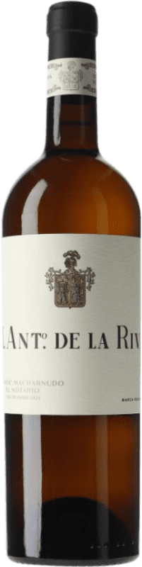 87,95 € Бесплатная доставка | Белое вино De la Riva Macharnudo I.G.P. Vino de la Tierra de Cádiz Андалусия Испания Palomino Fino 75 cl