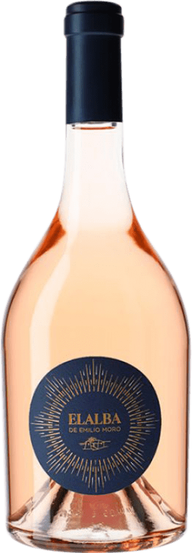 29,95 € Kostenloser Versand | Rosé-Wein Emilio Moro Elalba Rosado D.O. Ribera del Duero Kastilien-La Mancha Spanien Tempranillo, Albillo Flasche 75 cl