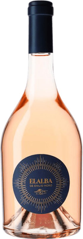 33,95 € Kostenloser Versand | Roséwein Emilio Moro Elalba Rosado D.O. Ribera del Duero Kastilien-La Mancha Spanien Tempranillo, Albillo Flasche 75 cl