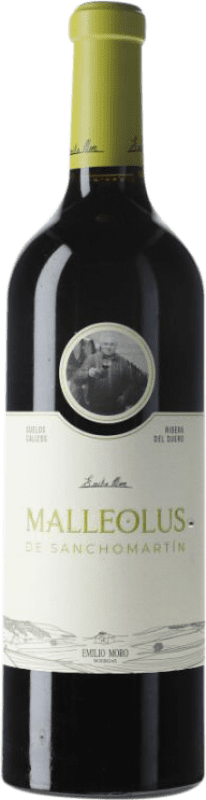 149,95 € 免费送货 | 红酒 Emilio Moro Malleolus Sanchomartín D.O. Ribera del Duero 卡斯蒂利亚 - 拉曼恰 西班牙 Tempranillo 瓶子 75 cl