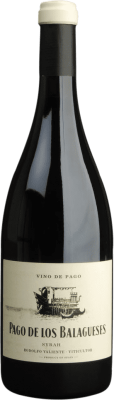 29,95 € Spedizione Gratuita | Vino rosso Vegalfaro D.O.P. Vino de Pago Los Balagueses Comunità Valenciana Spagna Syrah Bottiglia 75 cl