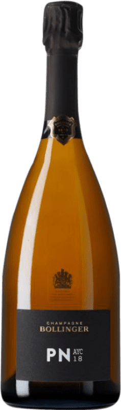 164,95 € 免费送货 | 白起泡酒 Bollinger PN AYC 18 A.O.C. Champagne 香槟酒 法国 Pinot Black 瓶子 75 cl