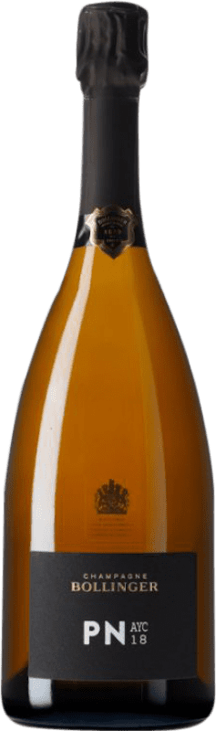 164,95 € Kostenloser Versand | Weißer Sekt Bollinger PN AYC 18 A.O.C. Champagne Champagner Frankreich Spätburgunder Flasche 75 cl