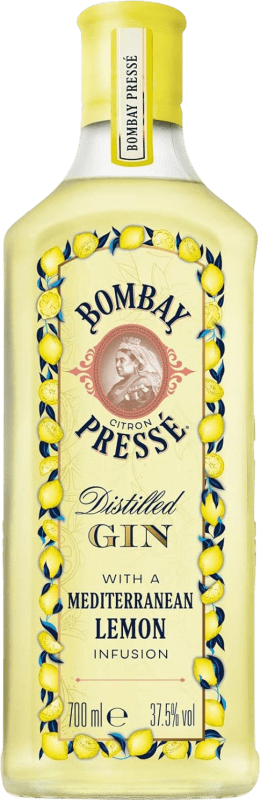 29,95 € Kostenloser Versand | Gin Bombay Sapphire Citron Pressé Großbritannien Flasche 70 cl