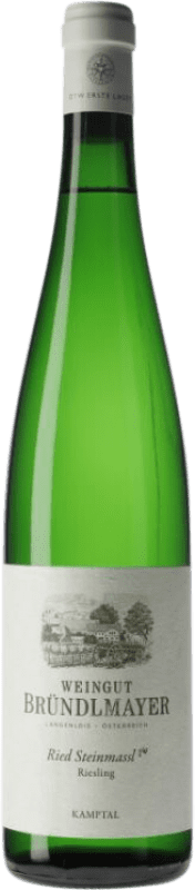 35,95 € 免费送货 | 白酒 Bründlmayer Ried Steinmassel I.G. Kamptal 坎普谷 奥地利 Riesling 瓶子 75 cl