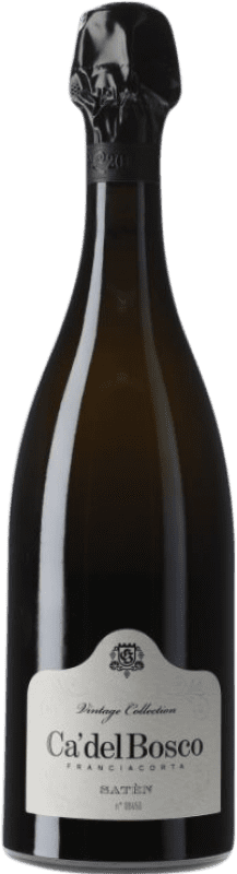 82,95 € Envío gratis | Espumoso blanco Ca' del Bosco Vintage Collection Satèn D.O.C.G. Franciacorta Lombardia Italia Chardonnay, Pinot Blanco Botella 75 cl
