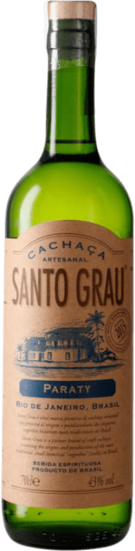 32,95 € 免费送货 | Cachaza Santo Grau. Paraty 巴西 瓶子 70 cl