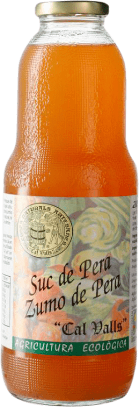 6,95 € Free Shipping | Soft Drinks & Mixers Cal Valls Zumo de Pera Spain Bottle 1 L