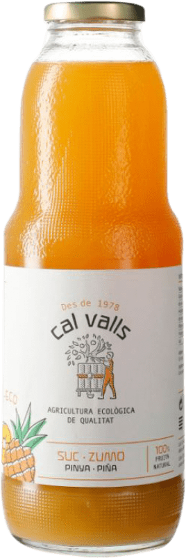 6,95 € Free Shipping | Juice Cal Valls Spain Eco — Organic 1 L Pinya — Pineapple