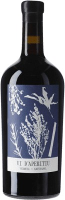 19,95 € Free Shipping | Vermouth Can Morral del Molí Vi d'Aperitiu Negre Catalonia Spain Bottle 75 cl