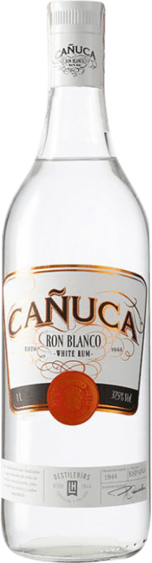 13,95 € Envío gratis | Ron LH La Huertana Cañuca Blanco España Botella 1 L