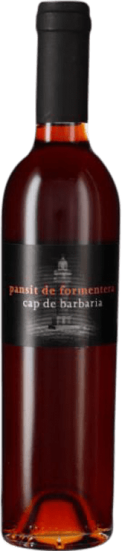 205,95 € Бесплатная доставка | Сладкое вино Cap de Barbaria Natural Балеарские острова Испания Xarel·lo Половина бутылки 37 cl