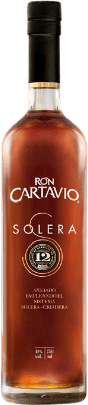 34,95 € Бесплатная доставка | Ром Abate Nero Cartavio Перу 12 Лет 70 cl