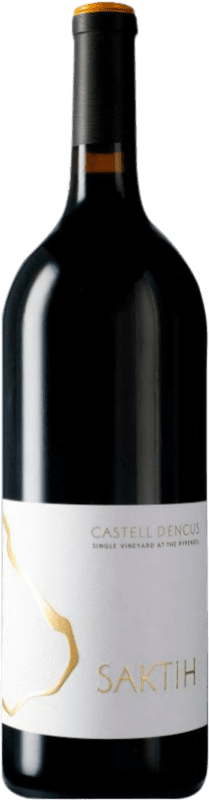 344,95 € Free Shipping | Red wine Castell d'Encus Saktih D.O. Costers del Segre Catalonia Spain Cabernet Sauvignon, Petit Verdot Magnum Bottle 1,5 L
