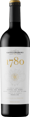 32,95 € Free Shipping | Red wine Castell del Remei 1780 Collita D.O. Costers del Segre Catalonia Spain Tempranillo, Merlot, Grenache, Cabernet Sauvignon Bottle 75 cl