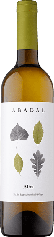 12,95 € Бесплатная доставка | Белое вино Abadal Alba D.O. Pla de Bages Каталония Испания бутылка 75 cl