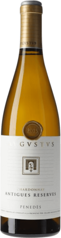 52,95 € Spedizione Gratuita | Vino bianco Augustus Antigues Reserves Riserva D.O. Penedès Catalogna Spagna Chardonnay Bottiglia 75 cl